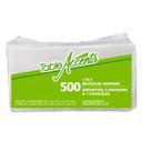 White 1-Ply 4-Fold Beverage Napkin