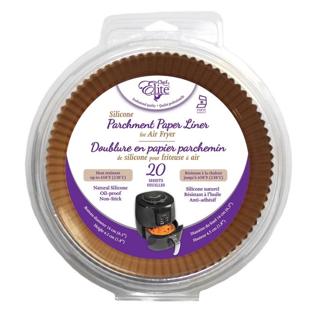 Natural Silicone Parchment Paper Liner for Air Fryer