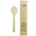 Individually Wrapped Birch Wood Soup Spoon