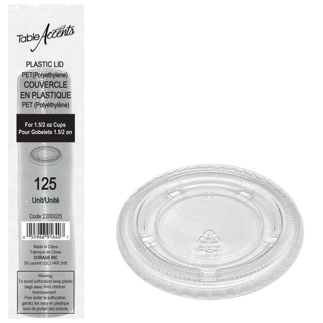 Clear Polypropylene Portion Cup