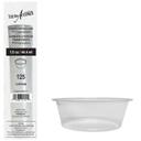 Clear Polyethylene Lid for 1.5 oz and 2 oz Containers