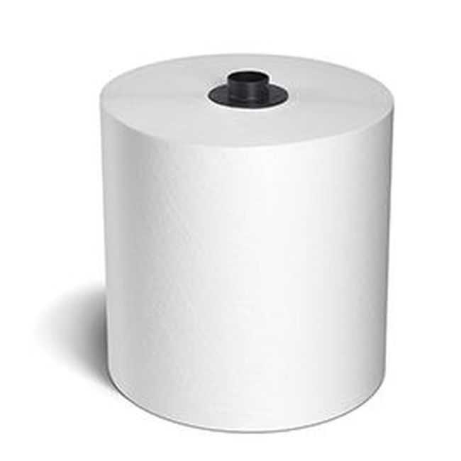 White Swan Classic White Recycled Fiber Long Towel Roll, 8 In X 800 Ft -- 6 Per Case