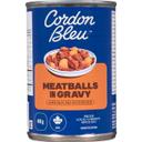 Meatballs in Gravy with Round Potatoes