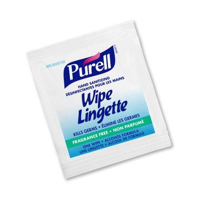 Individually Wrapped Hand Sanitizing Wipes