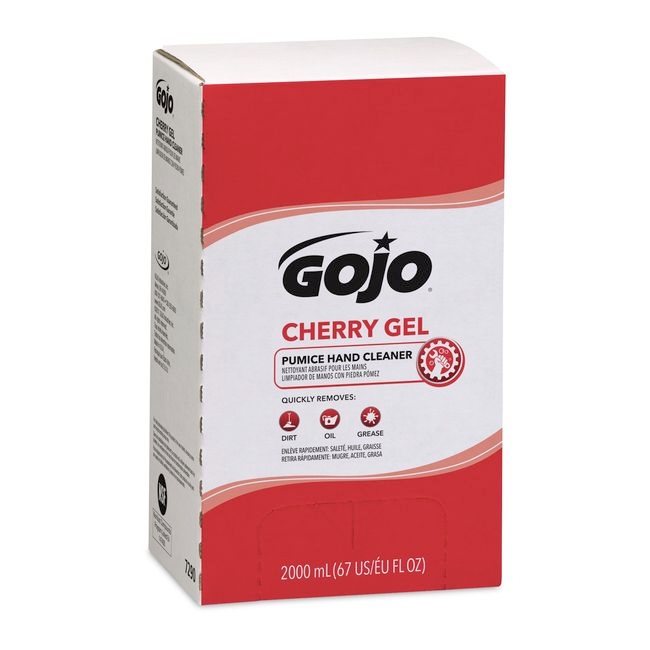 Cherry Gel Pumice Hand Cleaner Refill for Gojo Pro TDX Dispenser