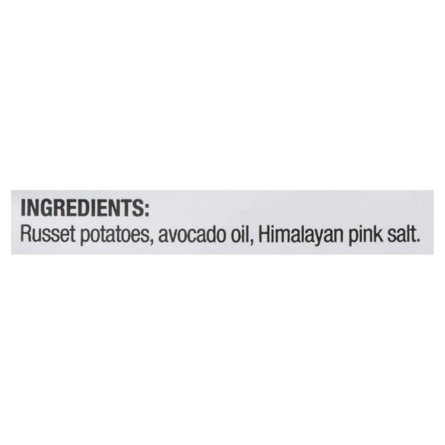 Avocado Oil with Himalayan Pink Salt Potato Chips