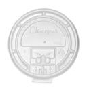 White HIPS Hot Drink Flat Lid for 10/12/16/20 oz Cup