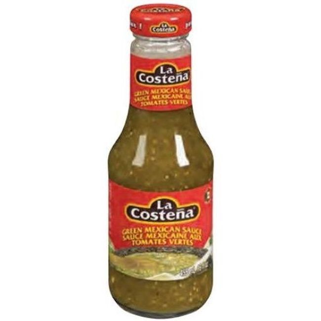 La Costena Green Mexican Sauce, 455 Ml -- 12 Per Case