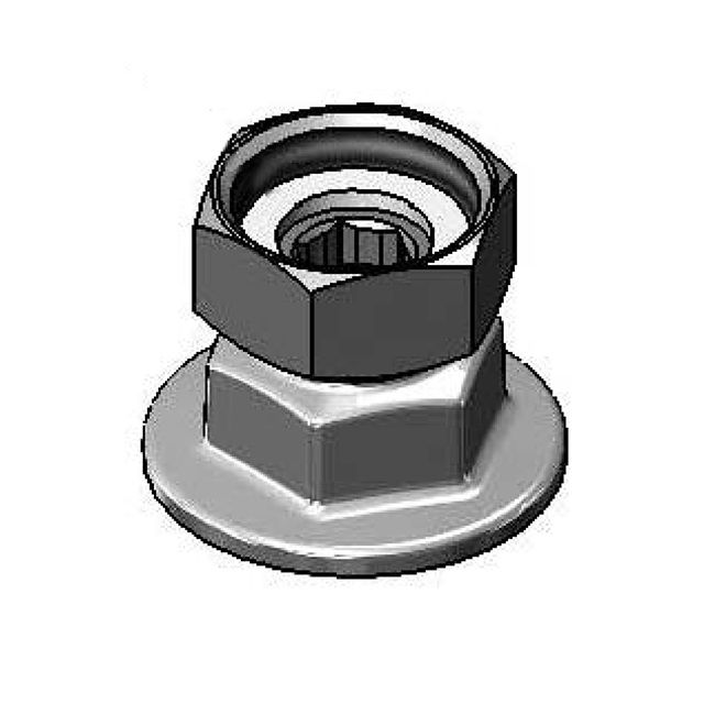 T And S Brass Tsb00bb 3/4 In Npt Female Eccentric Flanged Inlet