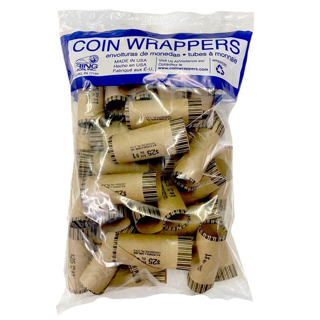 Paper Loonies Coin Wrapper