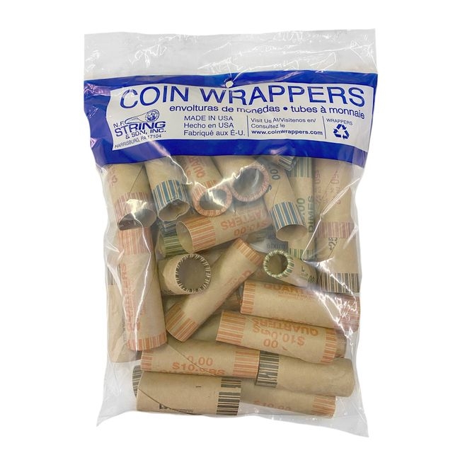 Paper Coin Wrapper - Mixed Pack