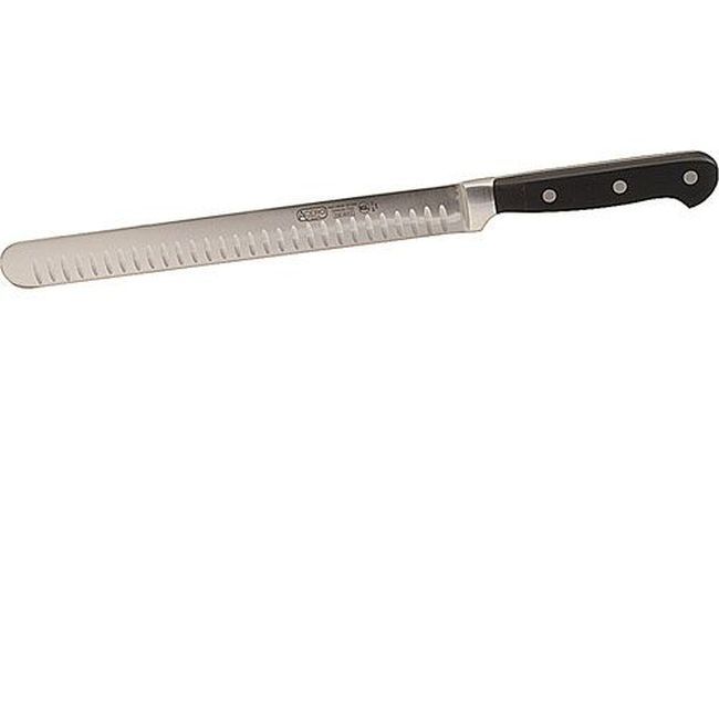 Winco Kfp-102 Acero Slicing Knife With Granton Edge, 10 In