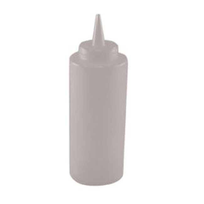 PSB-24C Plastic Clear Regular Squeeze Bottle