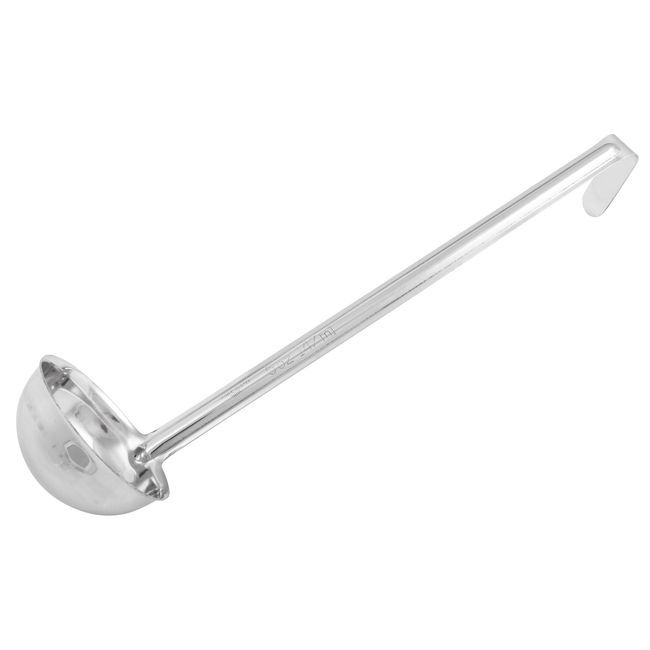 Winco Ldin-2 One Piece Stainless Steel Ladle, 2oz Capacity