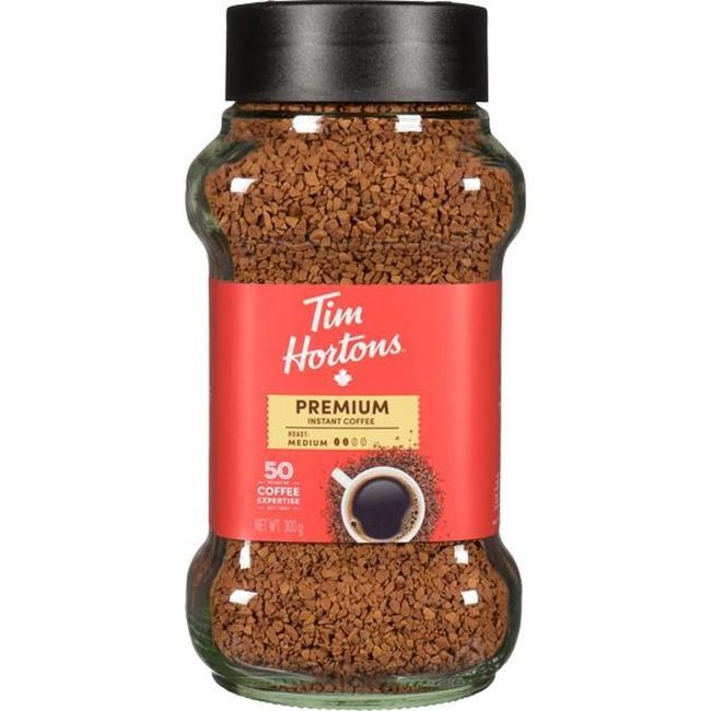 Tim Hortons Café Instantané À Torréfaction Moyenne, 300 G -- 6 Par Boîte