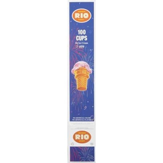 Number 59 Medium Ice Cream Cone