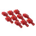 ALL851068 Red 22-18 Gauge 1/4 in Male Disconnect, 10 in