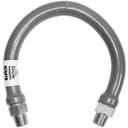 DOR1675BP24 3/4 in Mpt Blue Plastic Coated Gas Hose, 24 in