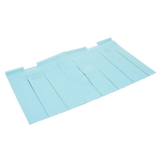 HOB919509 Blue Vinyl Dishwasher Curtain, 23.5 in Length x 14 in Width