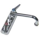 RANHD FLR1110 4 in Deck Mount Heavy Duty Faucet with 6 in Spout