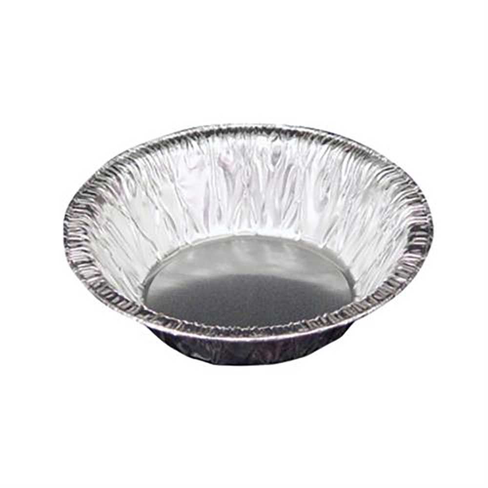 Pactiv Full Curl Aluminum Silver Casserole Pot Pie, 7.5 Oz Capacity -- 750 Per Case