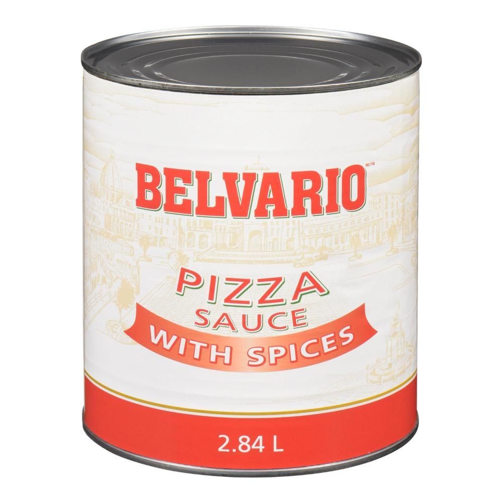 Belvario Pizza Sauce With Spices, 2.84 L - 6 Per Case