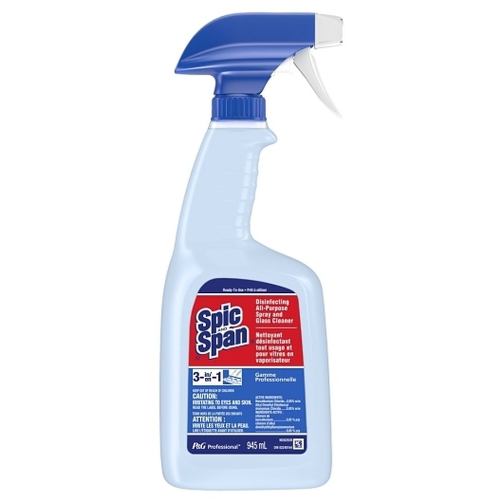 Spic And Span Professional 3 In 1 All Purpose Spray, 945 Ml -- 8 Per Case